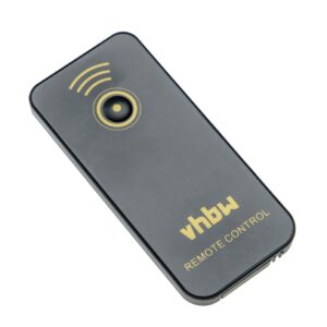 Comando Remoto Infravermelhos para Nikon ML-L3 - Alcance 10m com Função 2 Passos vhbw