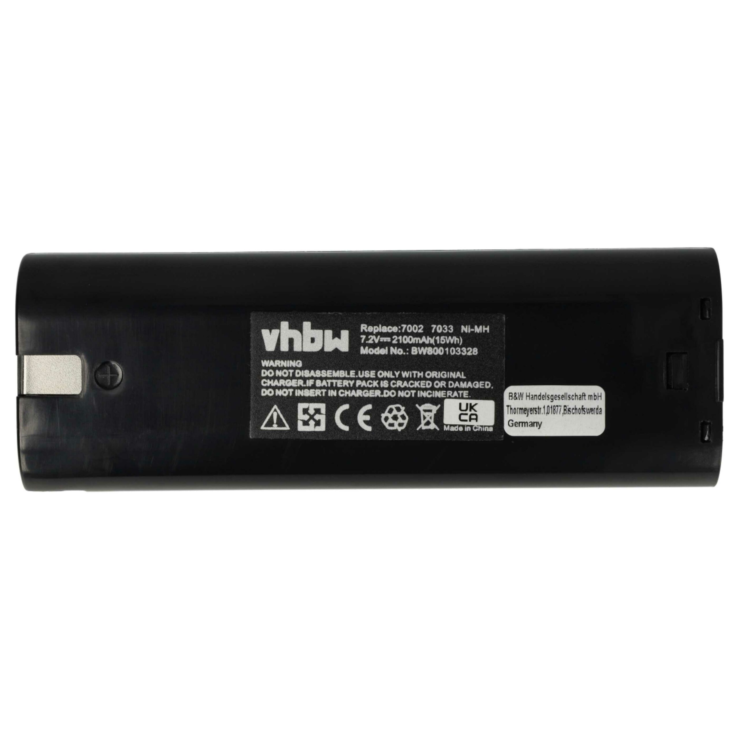 2x Bateria vhbw substitui Einhell 91011 - 2100 mAh, 7.2 V, NiMH - Image 3