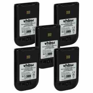 5x Bateria substitui Alcatel 3BN78404AA para telefone fixo Ericsson - 900 mAh 3.7 V Li-Ion