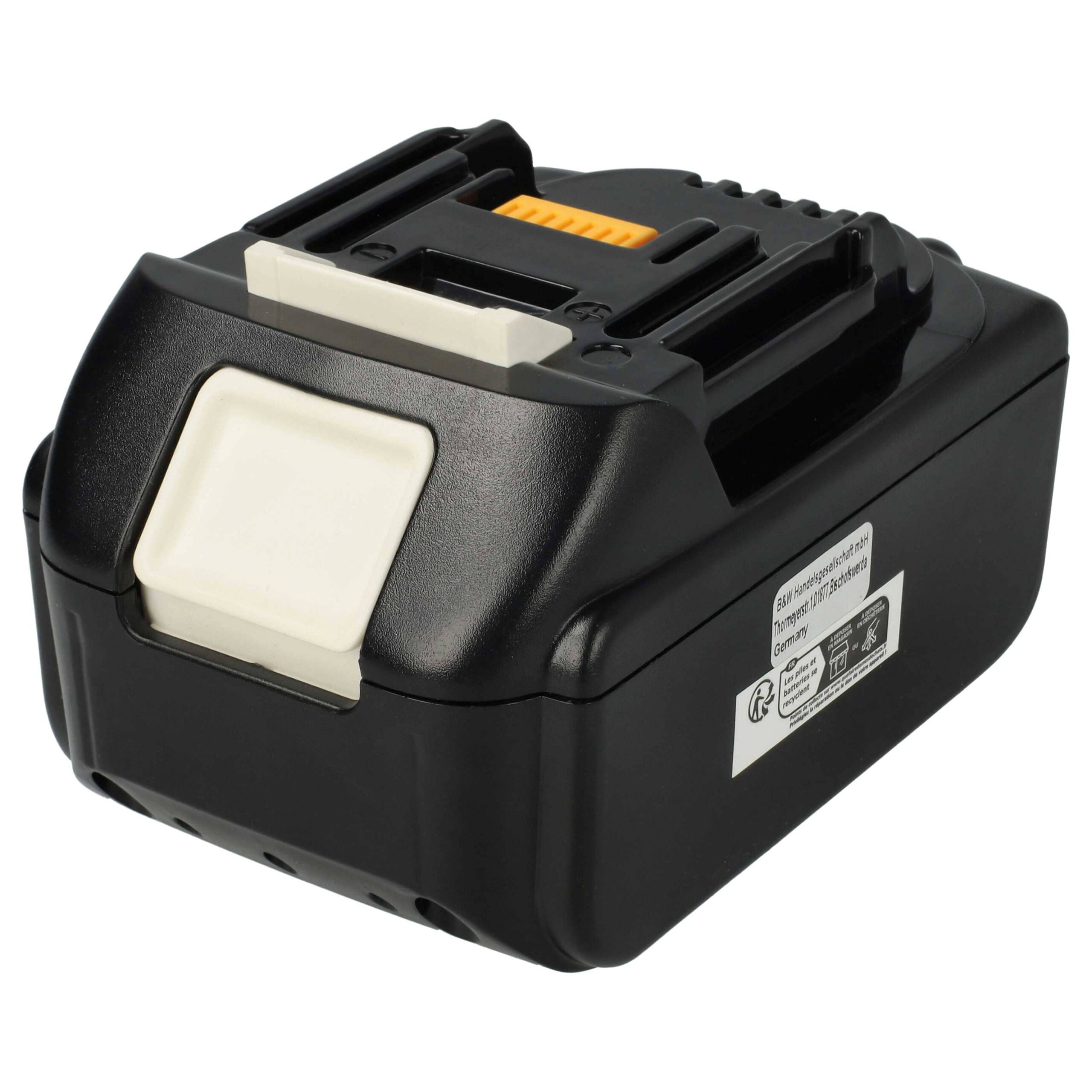 Bateria vhbw compatível com Makita BL1840, BL1840B - 18V, 4000 mAh, Li-Ion - Image 2