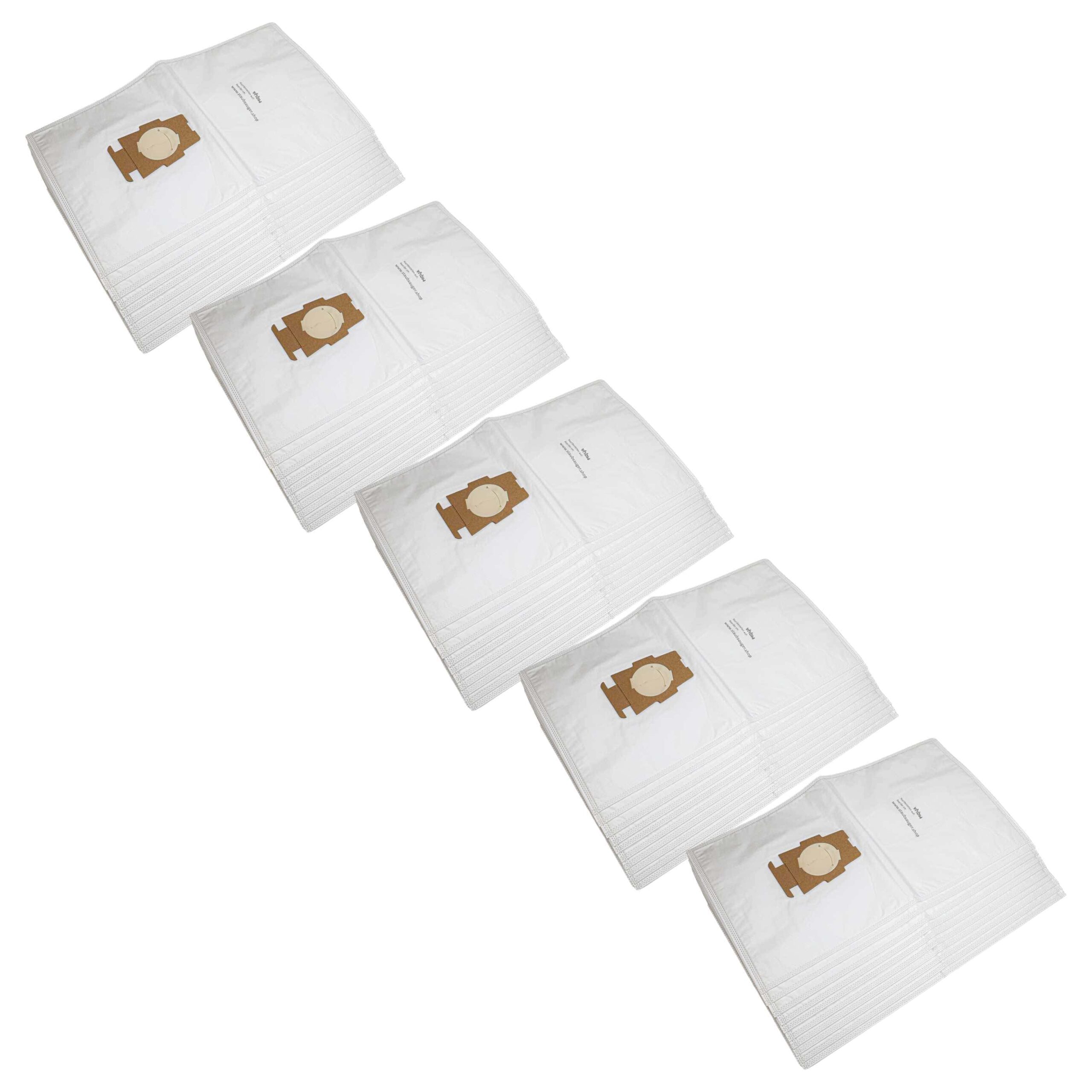 Pack 50x Sacos para Aspirador Kirby 197299, 197301, 204808, 197201 - Microfibra vhbw