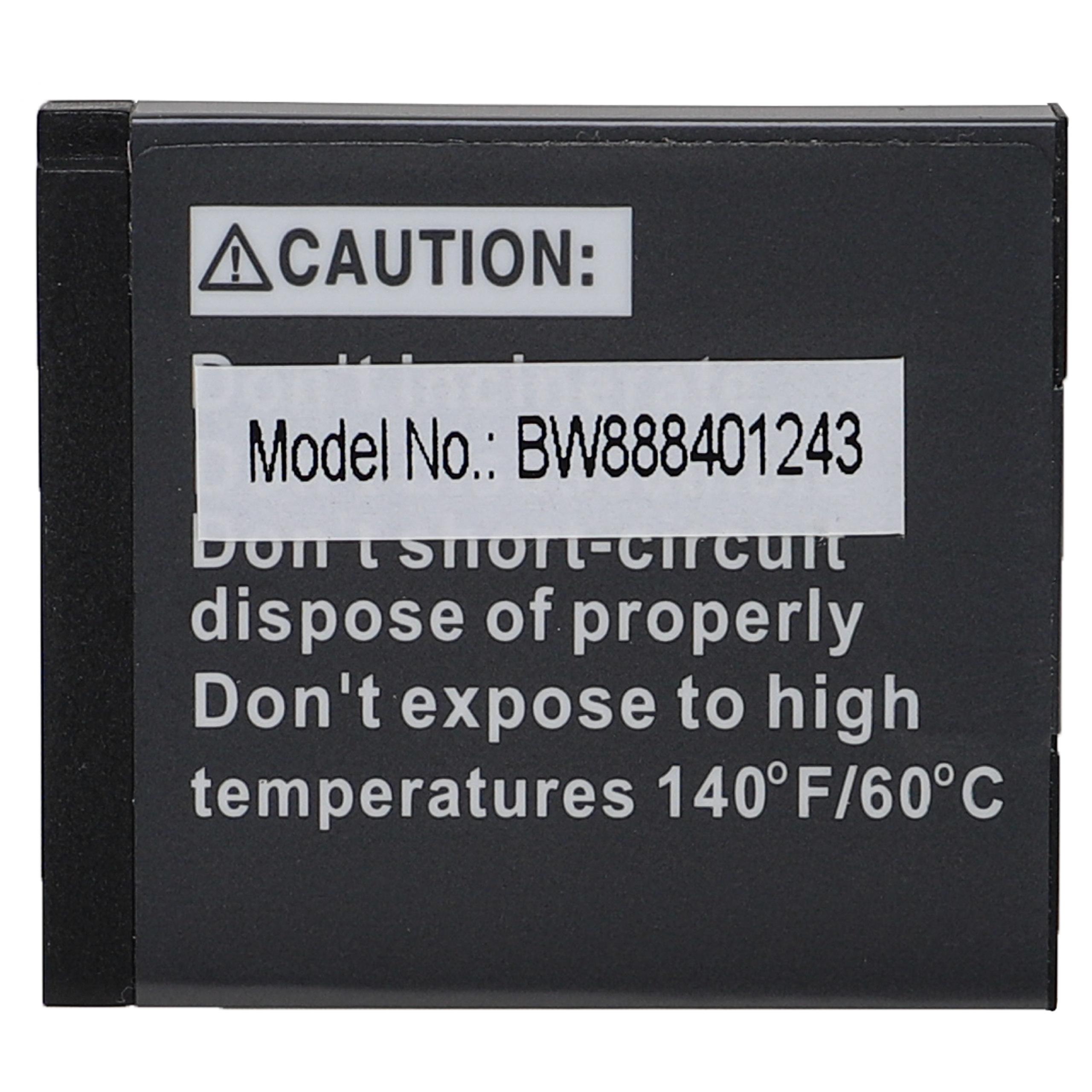 2x Bateria compatível Panasonic NCA-YN101G, NCA-YN101F, DMW-BCK7PP, DMW-BCK7E, DMW-BCK7 - 700mAh, 3.7V, Li-Ion - Image 2