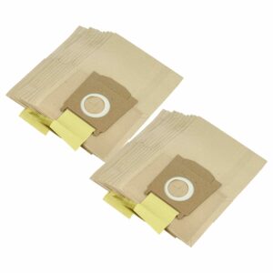 20x Sacos para Aspirador Bosch compatíveis Adix SI170, SI106 - papel vhbw