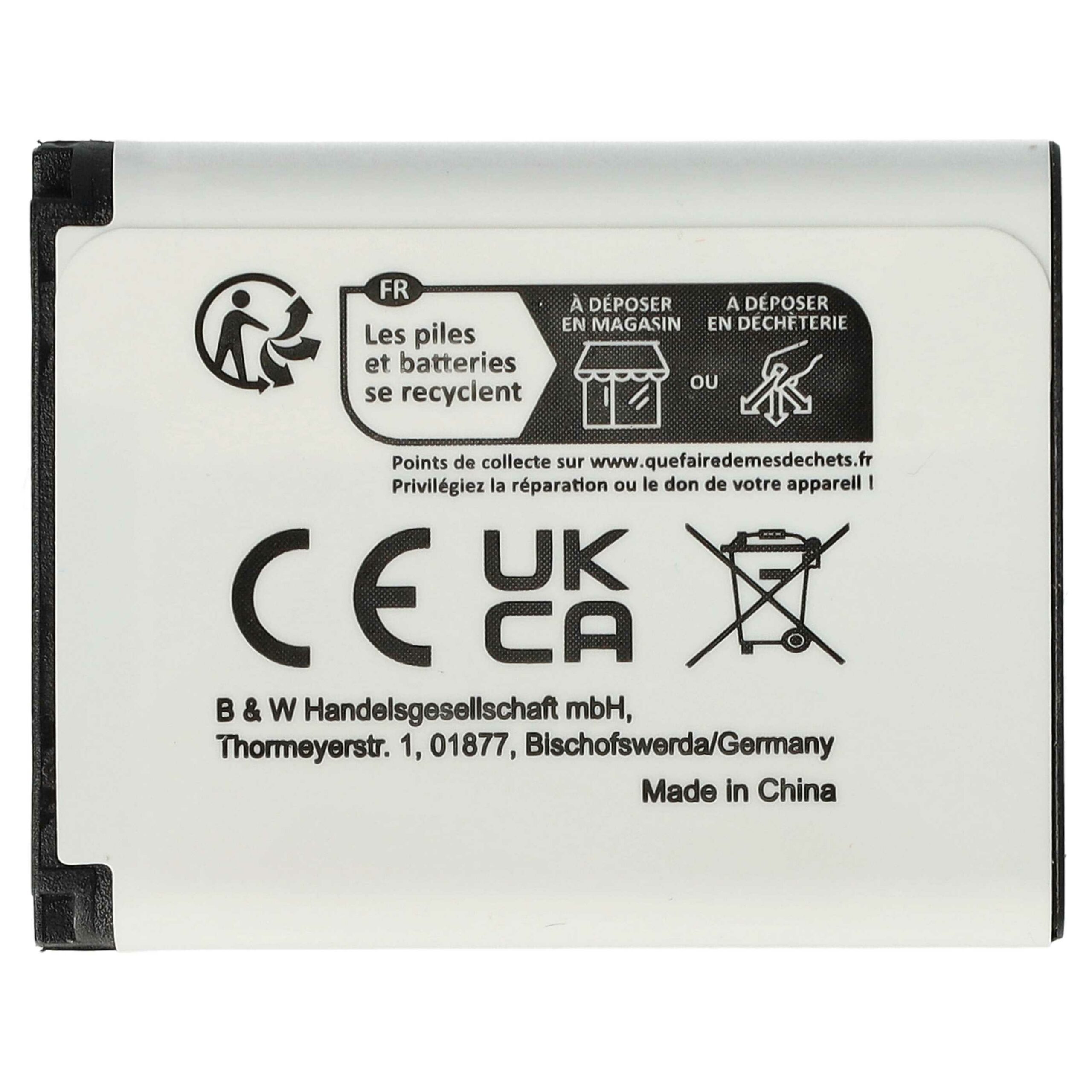 Bateria vhbw DLI216 para câmaras - 600mAh, 3.7V, Li-Ion - Image 4