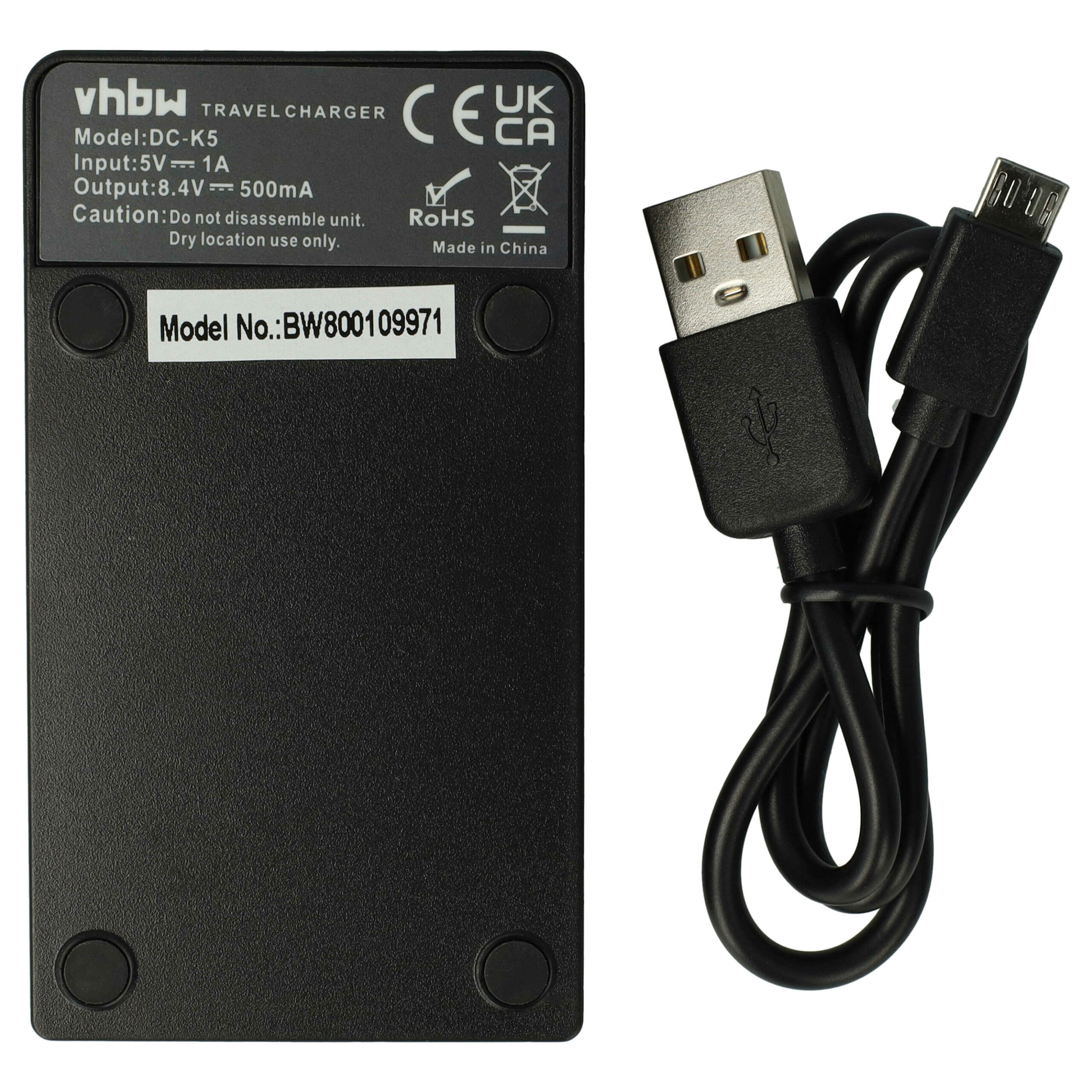 Carregador Micro-USB + Cabo para Samsung NX5 - vhbw 0.5 A - Image 2
