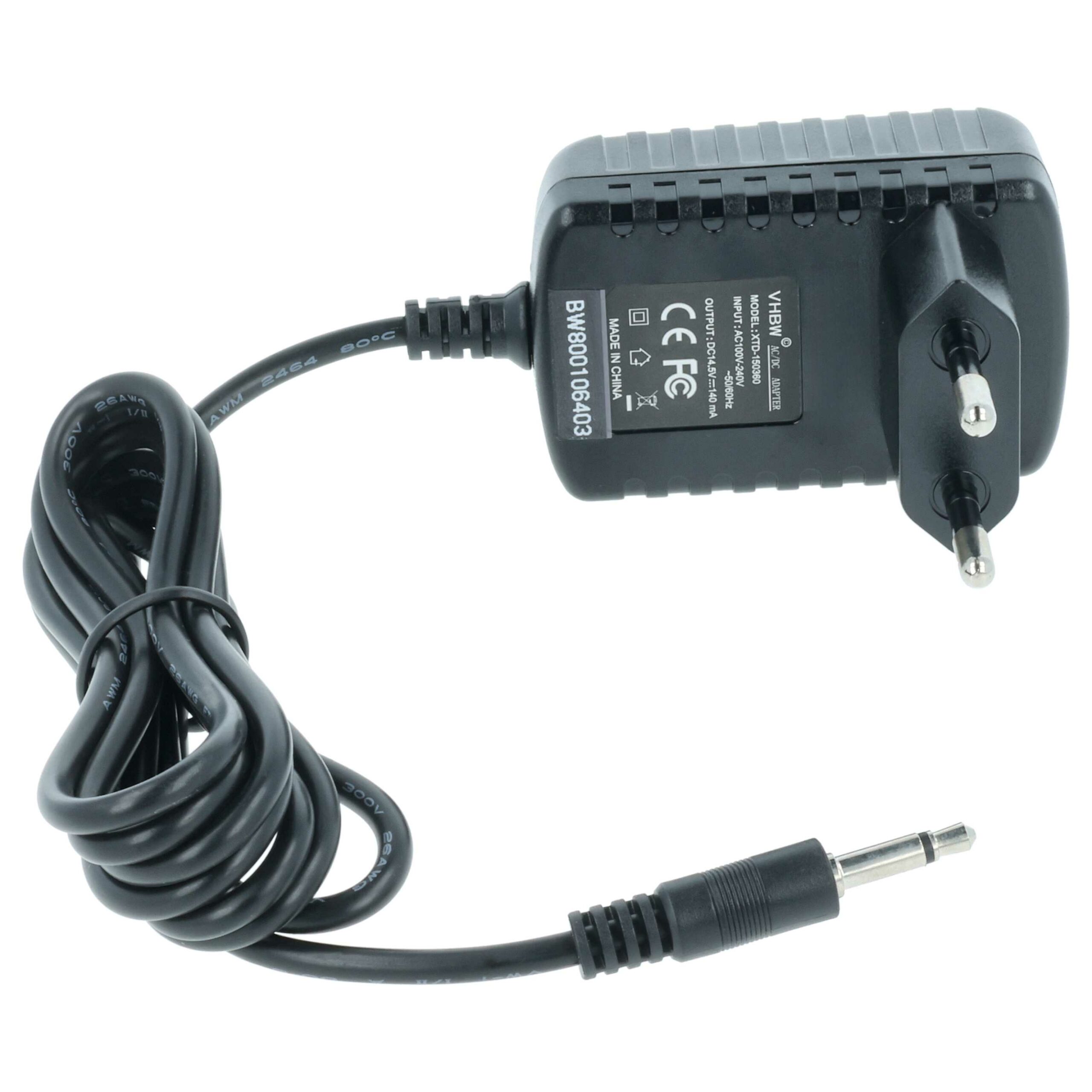 Carregador compatível vhbw para cortador de relva Gardena 14,4 V (substitui 2105-00.620.00) - Image 4