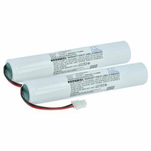 Bateria de Emergência 2x Schneider 329056000, TD110332 - 4000 mAh 3.6 V NiCd vhbw