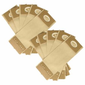 10x Saco Filtro Turbo para Lixadeira Festool 487779, 483674 - Papel Dupla Camada