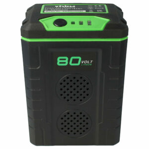 Bateria EXTENSILO compatível Greenworks 80V Max 2901302 G80B2 - 2500 mAh Li-Ion
