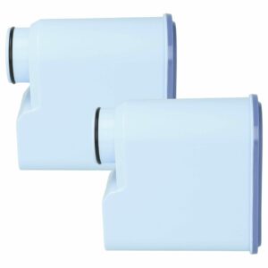 2x Filtro de Água vhbw para Máquina de Café Philips - Azul Claro