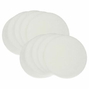 10x Filtro de Ar Compatível Helios 03069, ELF-KWL 45/33 - Classe G3, Branco vhbw