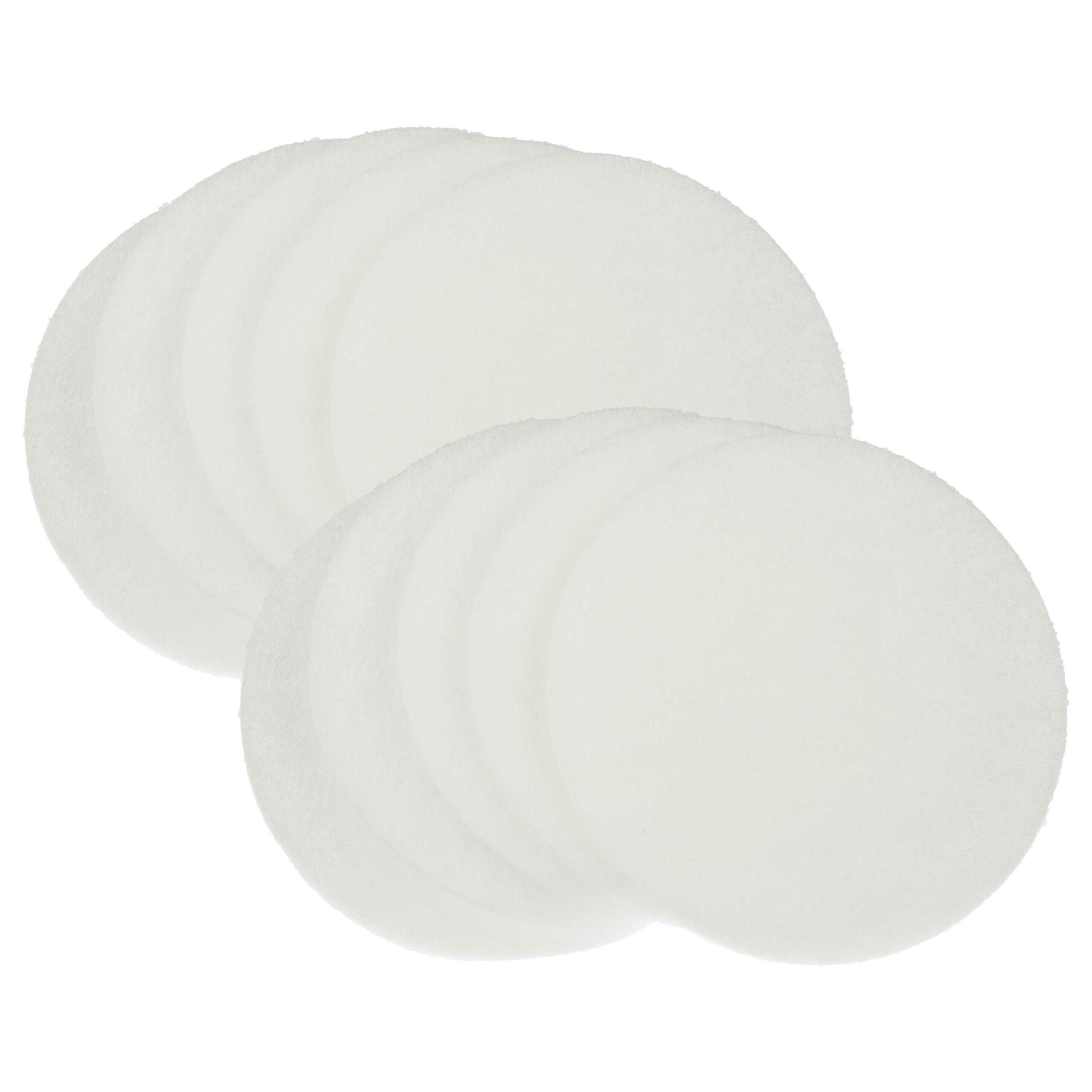 10x Filtro de Ar Compatível Helios 03069, ELF-KWL 45/33 - Classe G3, Branco vhbw