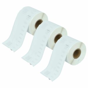 Pack 3x Rolos de Etiquetas Compatível com Dymo 99014 - 54 mm x 101 mm