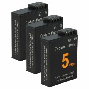 Bateria de Substituição vhbw para DJI - 2100mAh, 3.8V, Li-Ion (Pack de 3)