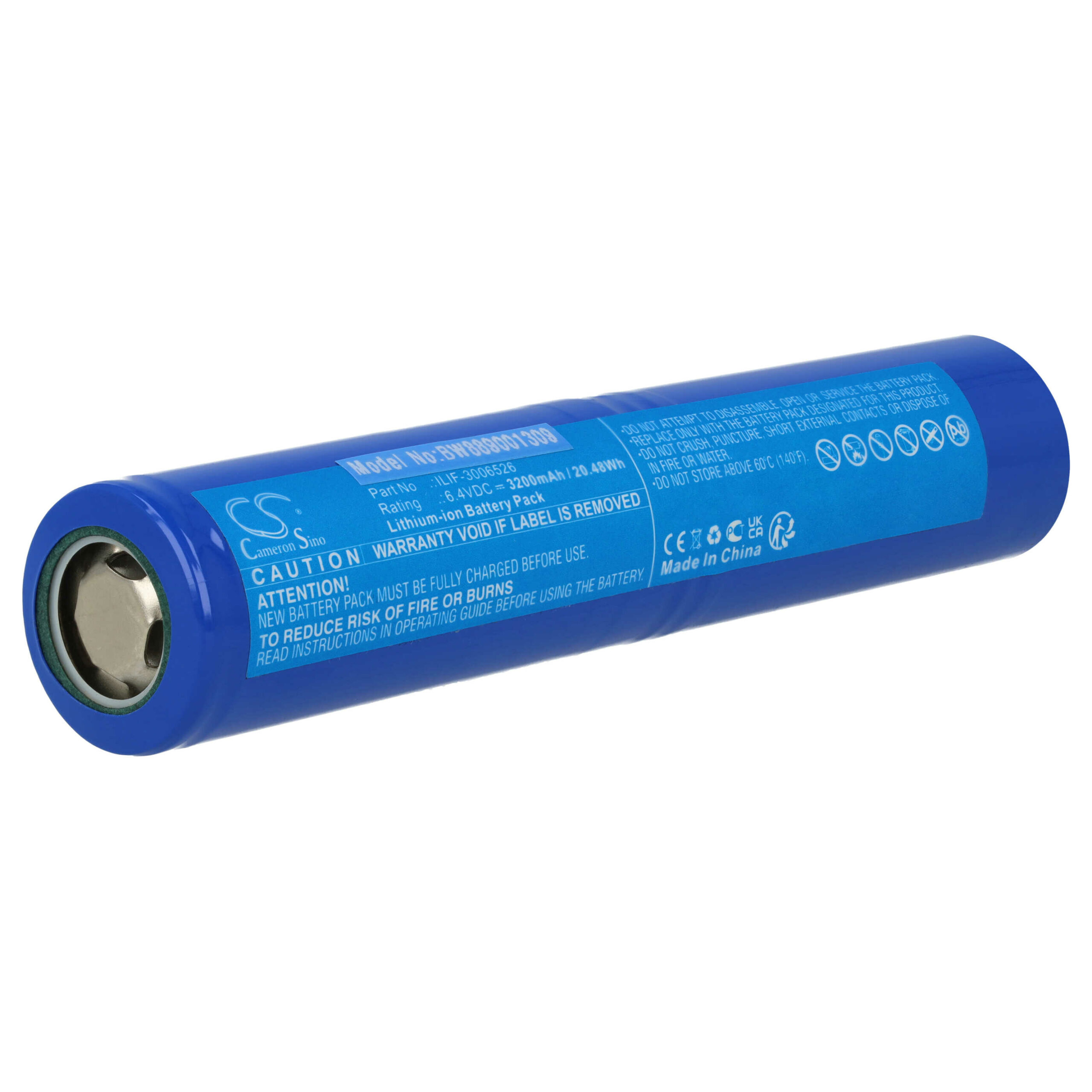 Bateria para Lanterna Maglite - vhbw 3200 mAh 6.4 V Li-Ion (ILIF-3006526) - Image 3