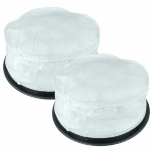 2x Filtro Redondo de Substituição vhbw para Aspirador Numatic 604165, 604115 - 32 x 32 cm