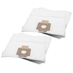 20x Sacos para Aspirador Nilfisk 1074011578 - microfleece vhbw