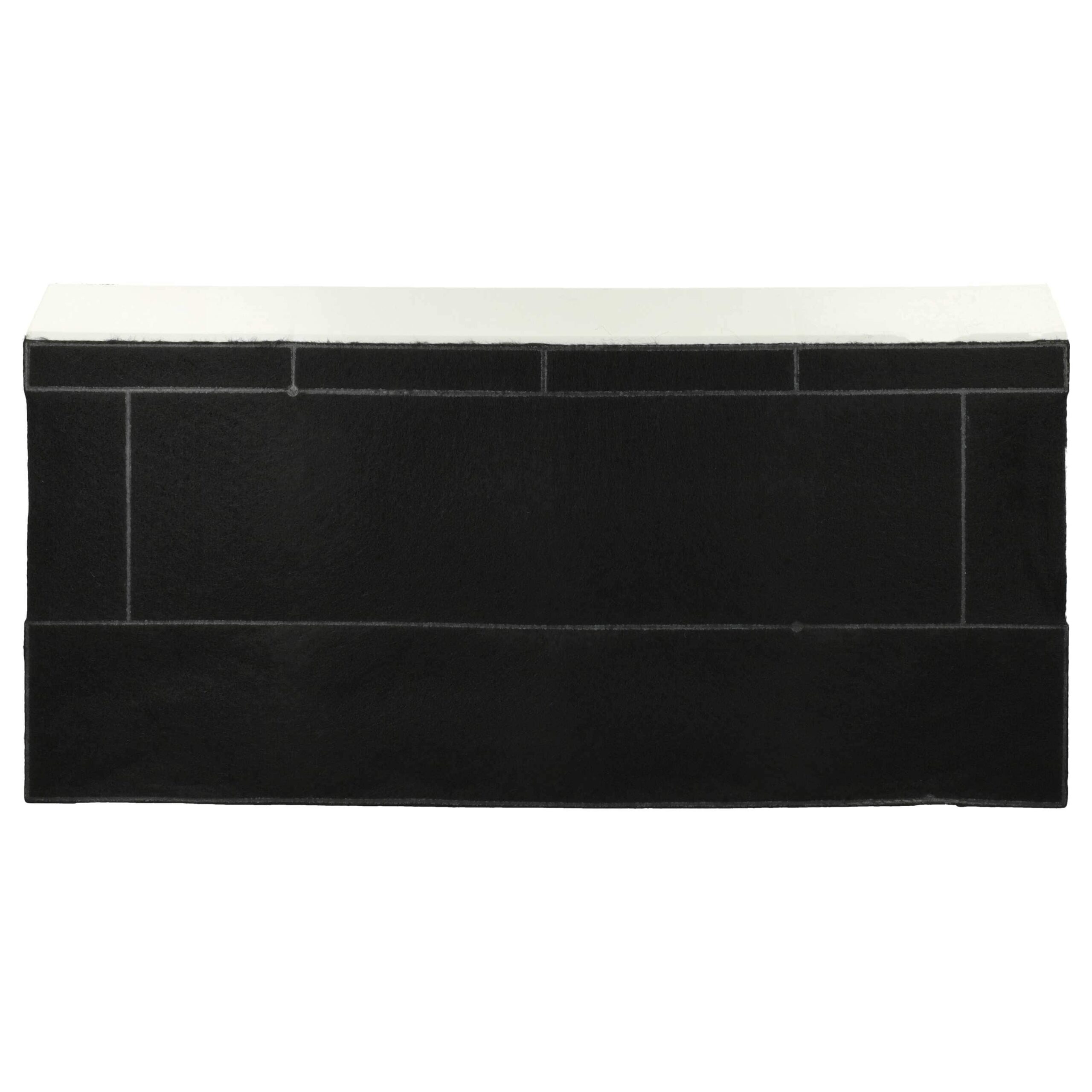 2x Filtro de Carvão Ativado Substituição para Balay 0434229 para Exaustores Bosch - 39,8 x 19,6/17,4 x 2,9 cm - Image 2