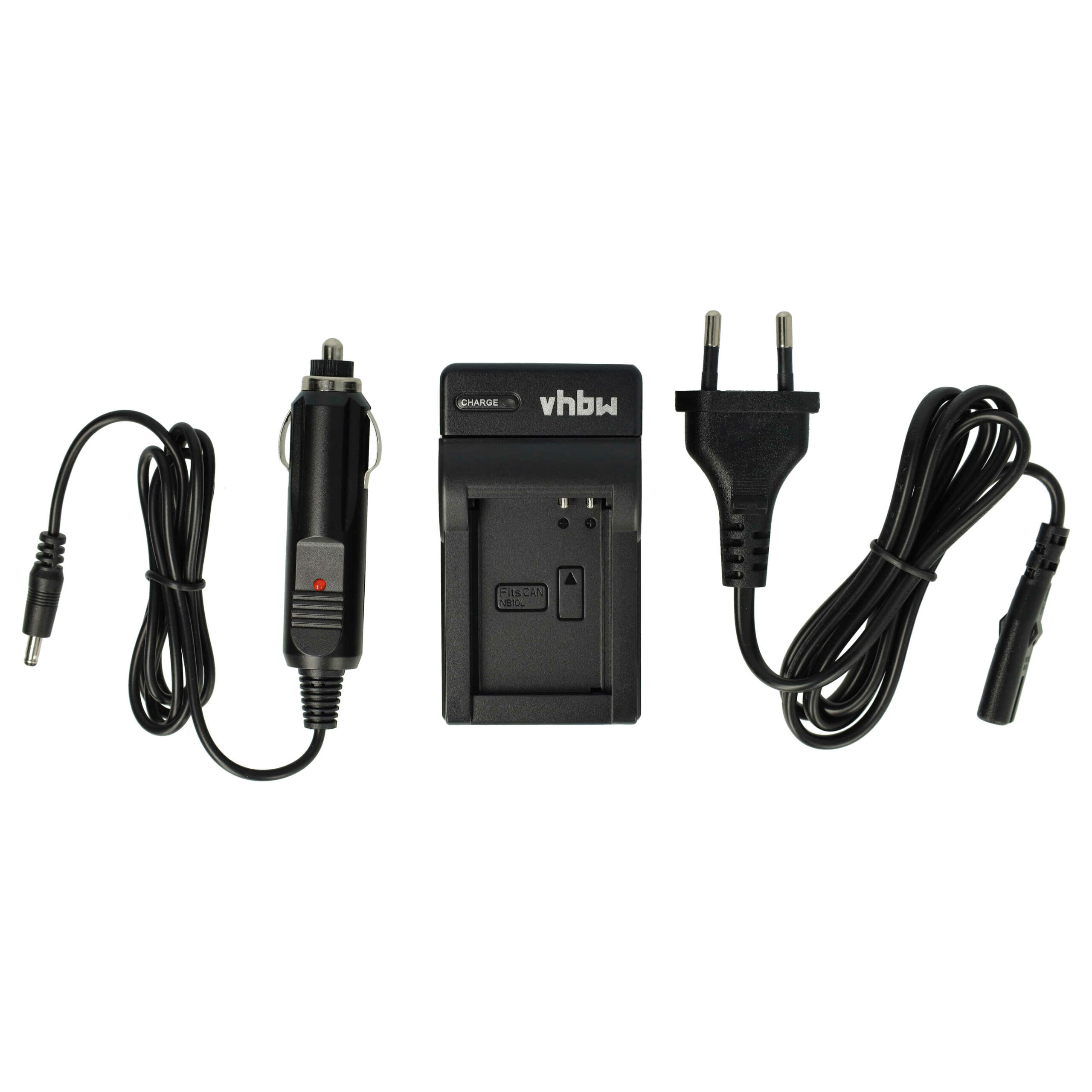 Carregador de Baterias vhbw compatível com Canon CB-2LCE para Câmaras Digitais - 0,6 A, 8,4 V