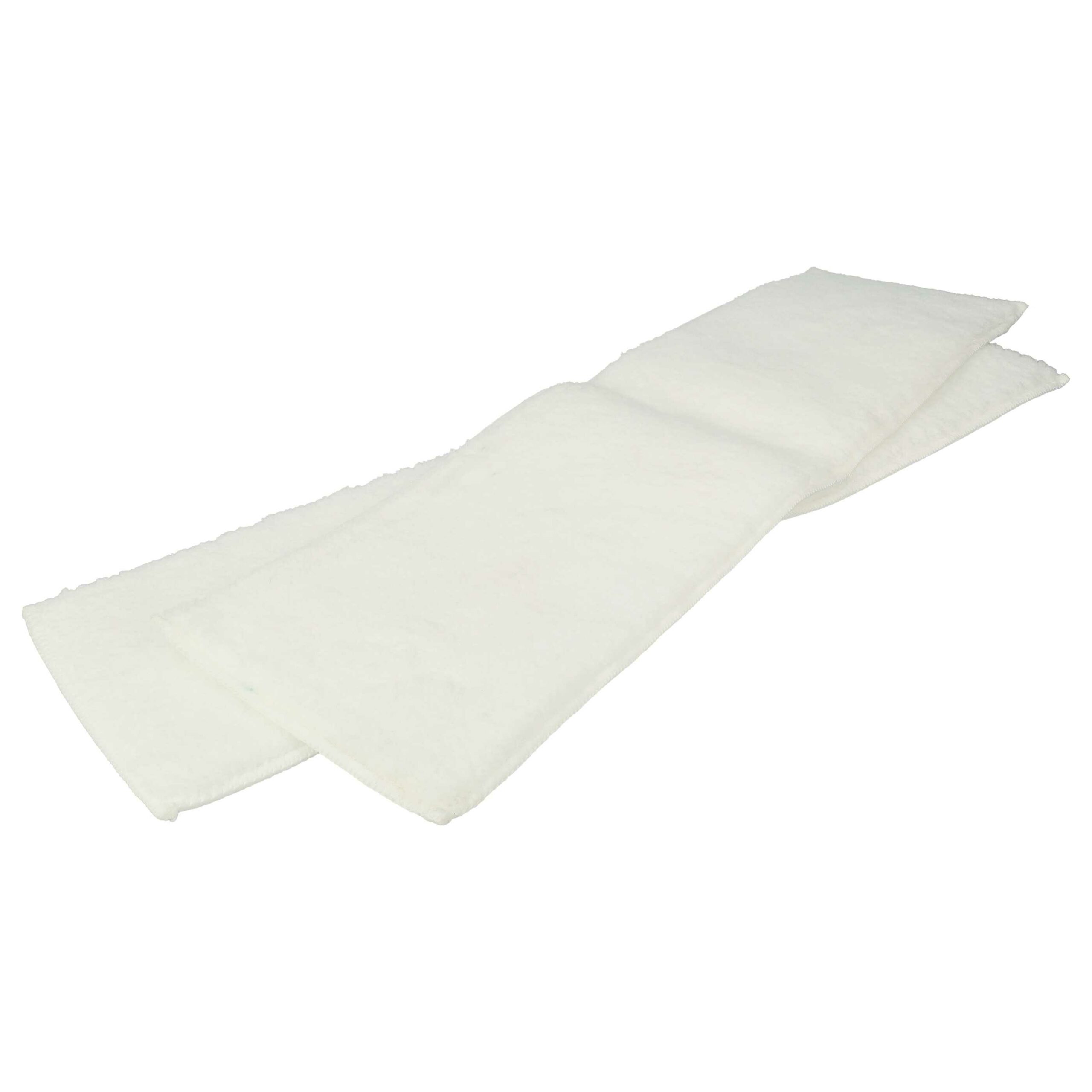 2x Almofadinhas de Mop para Kärcher KST 2, SC 2, SC 3, SG 4/4 - 40,5 x 11,15 x 0,3 cm