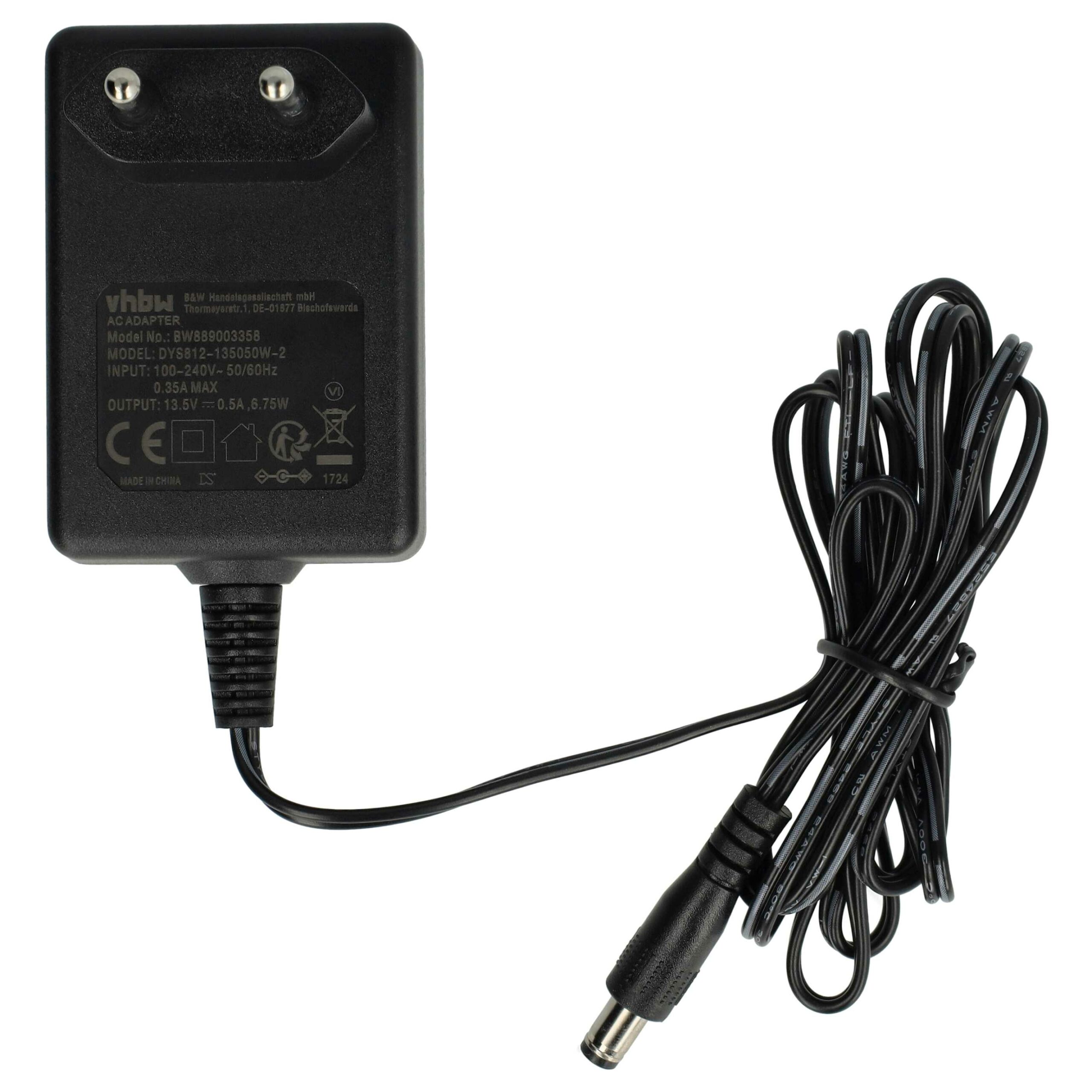 Adaptador de Alimentação vhbw para Ferramentas Bosch 2609005140 - 9,5 cm