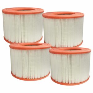 Conjunto 4x Filtro HEPA vhbw Substitui Honeywell HEP-5018E para Humidificador de Ar