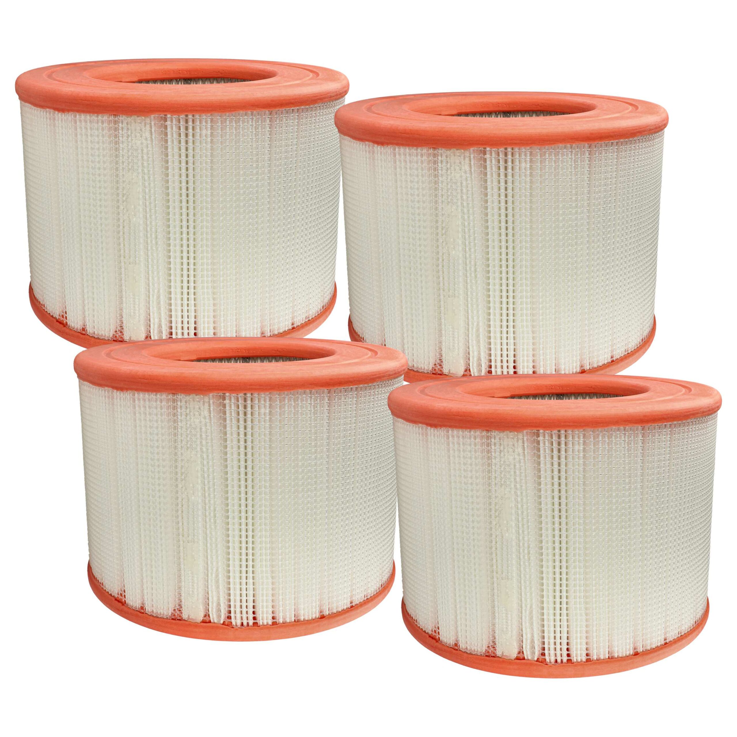 Conjunto 4x Filtro HEPA vhbw Substitui Honeywell HEP-5018E para Humidificador de Ar