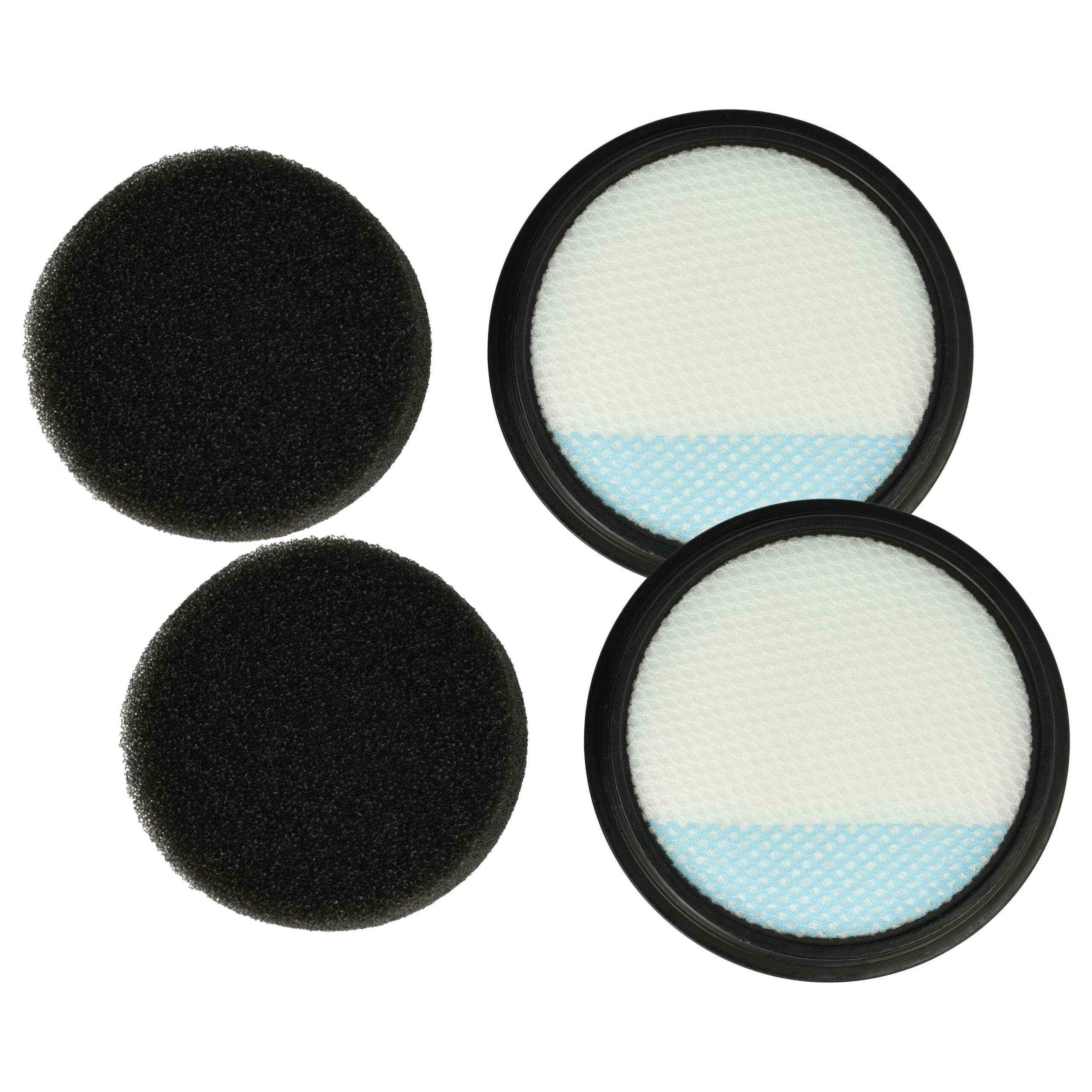 Conjunto de 2 Filtros vhbw para Aspiradores Dirt Devil e Vax - Substitui 0777001
