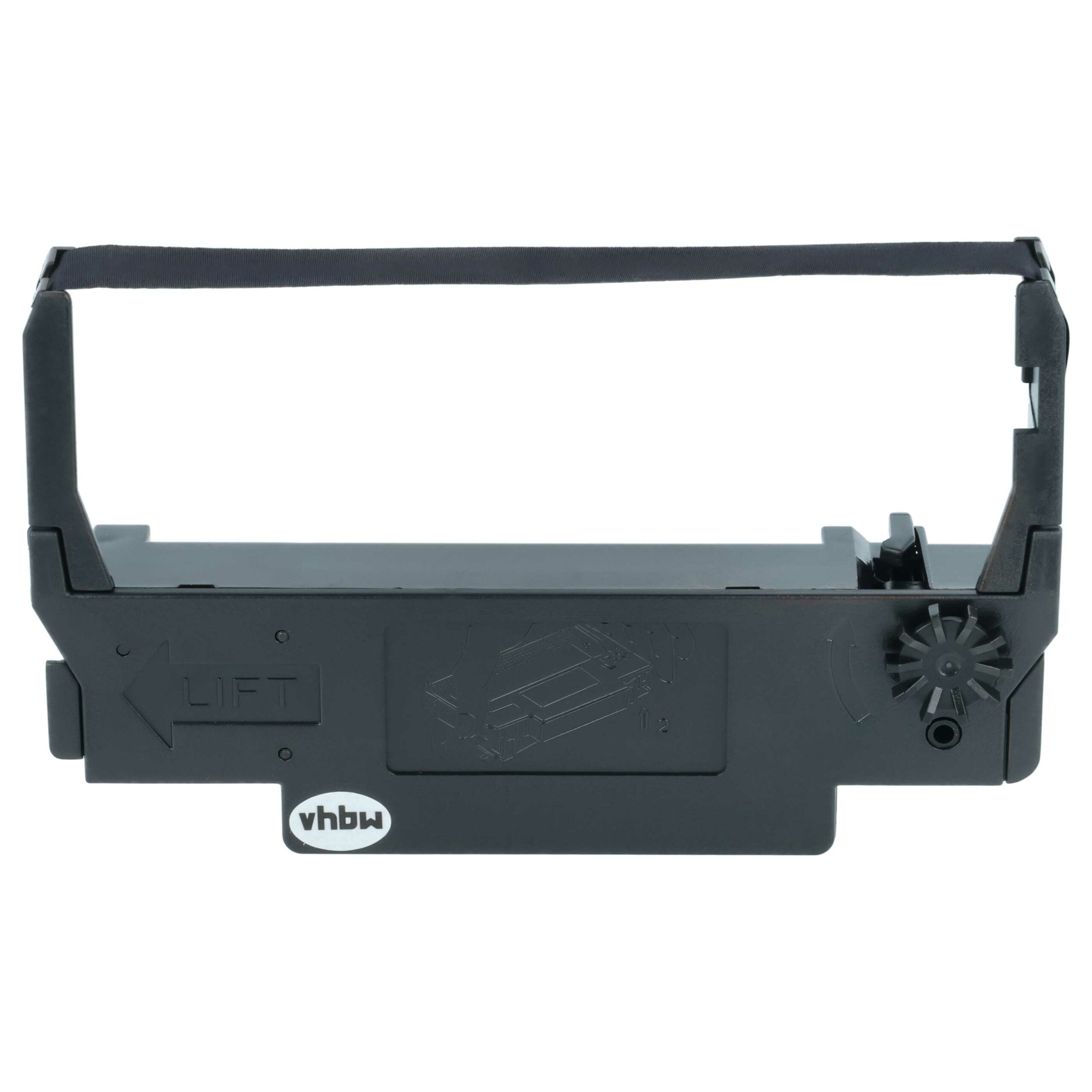 5x Fita de Tinta Compatível Epson C43S015451, 655N para Impressora Hyundai Matricial e Recibos - Preto - Image 3