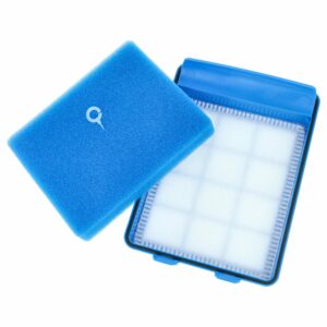 Filtro de espuma/tecido para Philips CP0484/01 - Aspirador Philips, 13,7 x 20 cm
