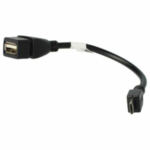 Adaptador OTG vhbw Micro-USB para USB (Fêmea) - Compatível com Nokia CA-157 e Sony-Ericsson