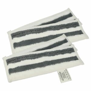 4x Pads de Mop para Limpador a Vapor Kärcher (substitui 2.863-309.0)