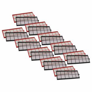 Conjunto de 20 Filtros para Zehnder ComfoAir 350/550, Paul Santos 370 e Wernig G90-380