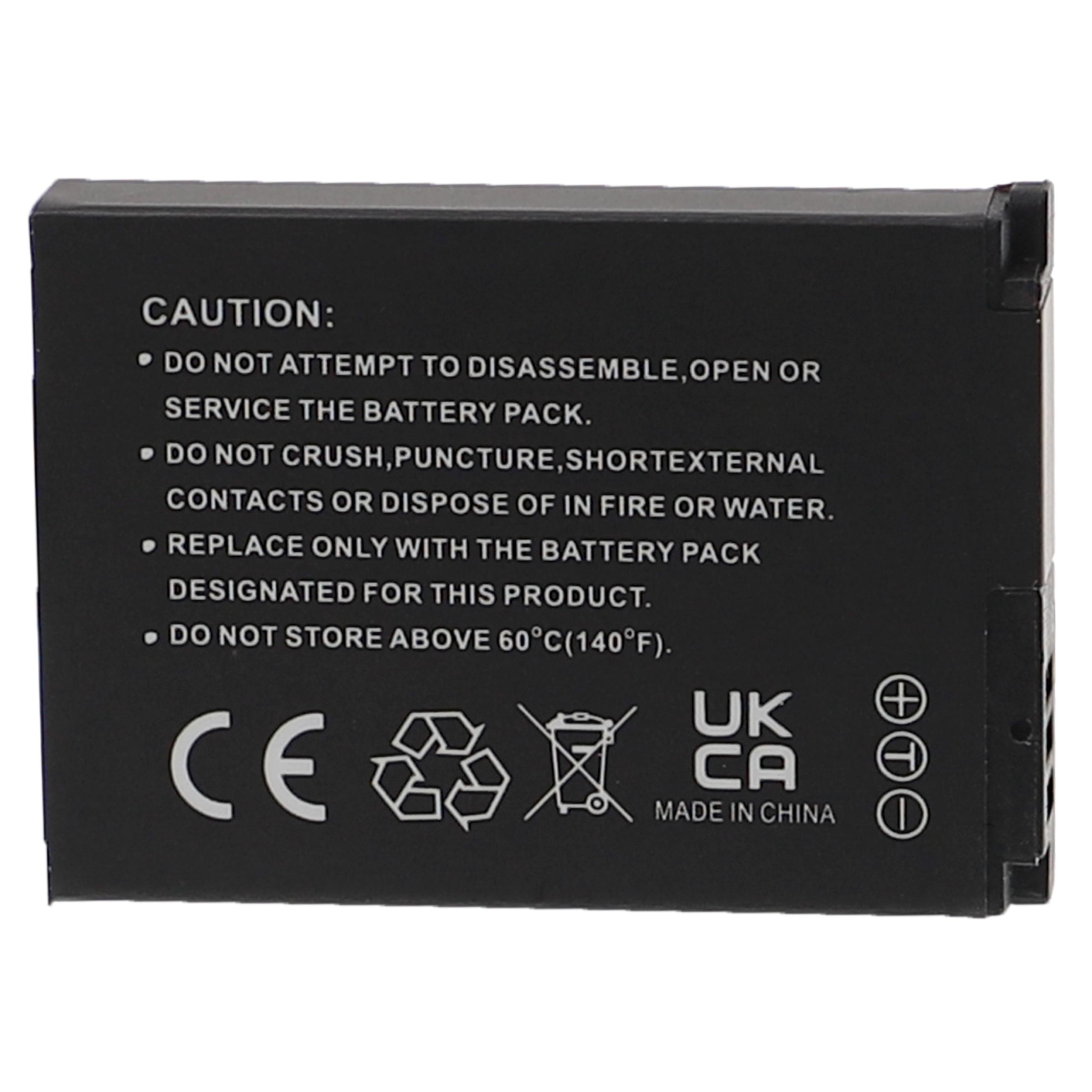 Bateria EXTENSILO FJ-SLB-10A para Praktica, Akai, HP, Samsung e outras - 1000mAh, 3.7V, Li-Ion - Image 2