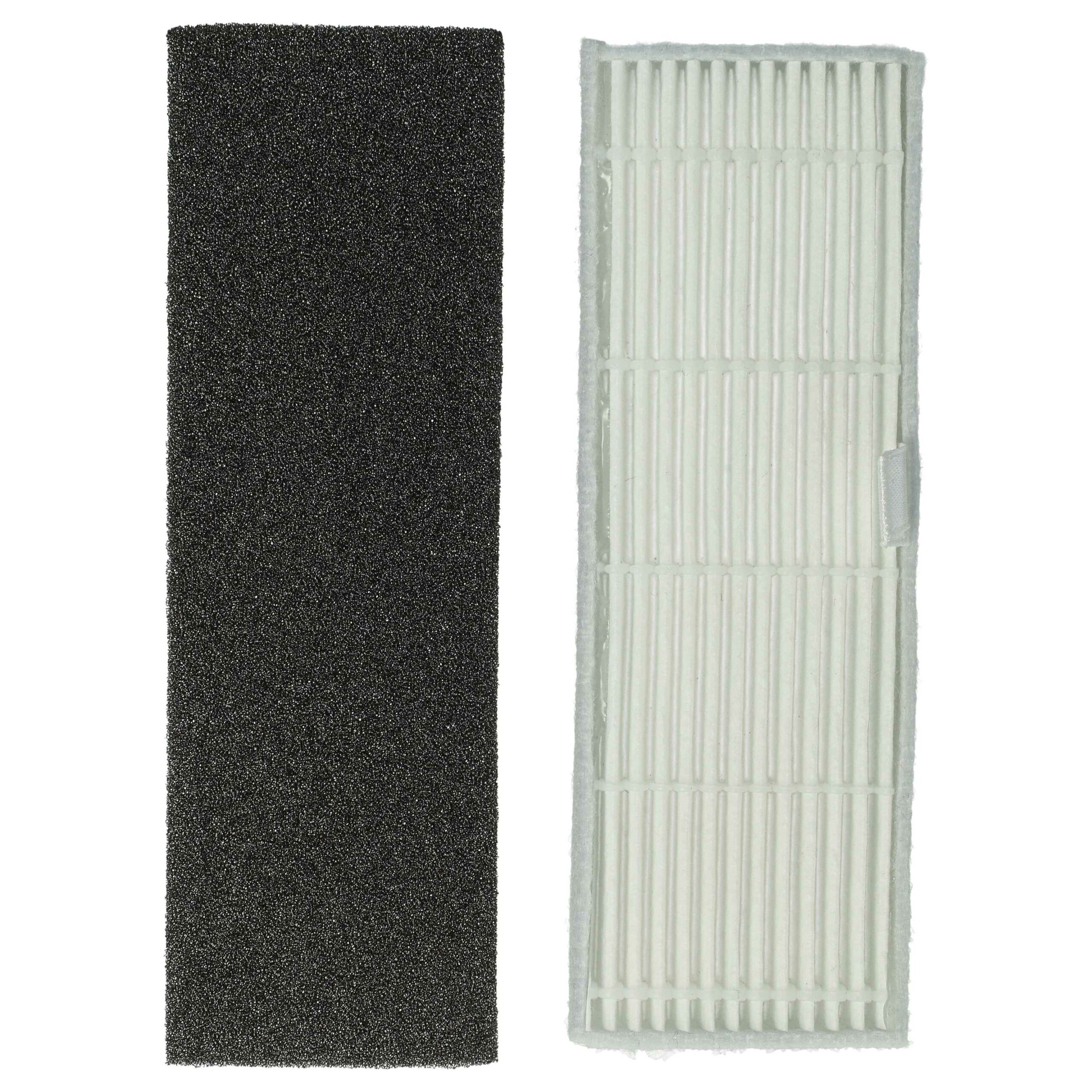 2x Filtros de Espuma / Filtros de Pó Fino para Aspiradores Robóticos Proscenic, Kyvol, Uoni, Ultenic - Image 2