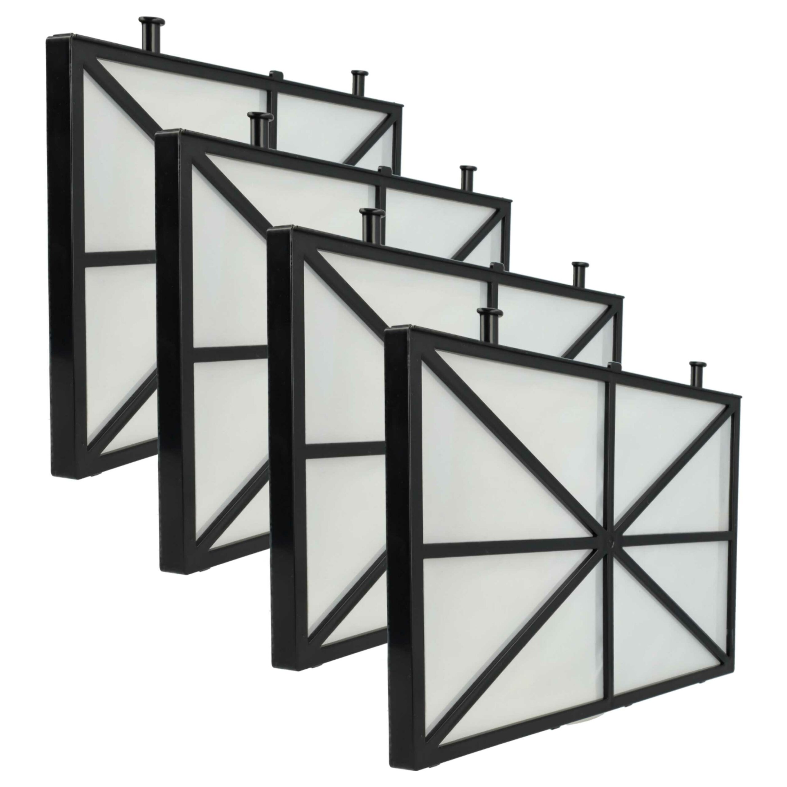 Kit com 4 Filtros de Substituição para Aspirador de Piscina Dolphin 9991433 R4 - Filtro Fino 26,5 x 17,5 x 5,4 cm