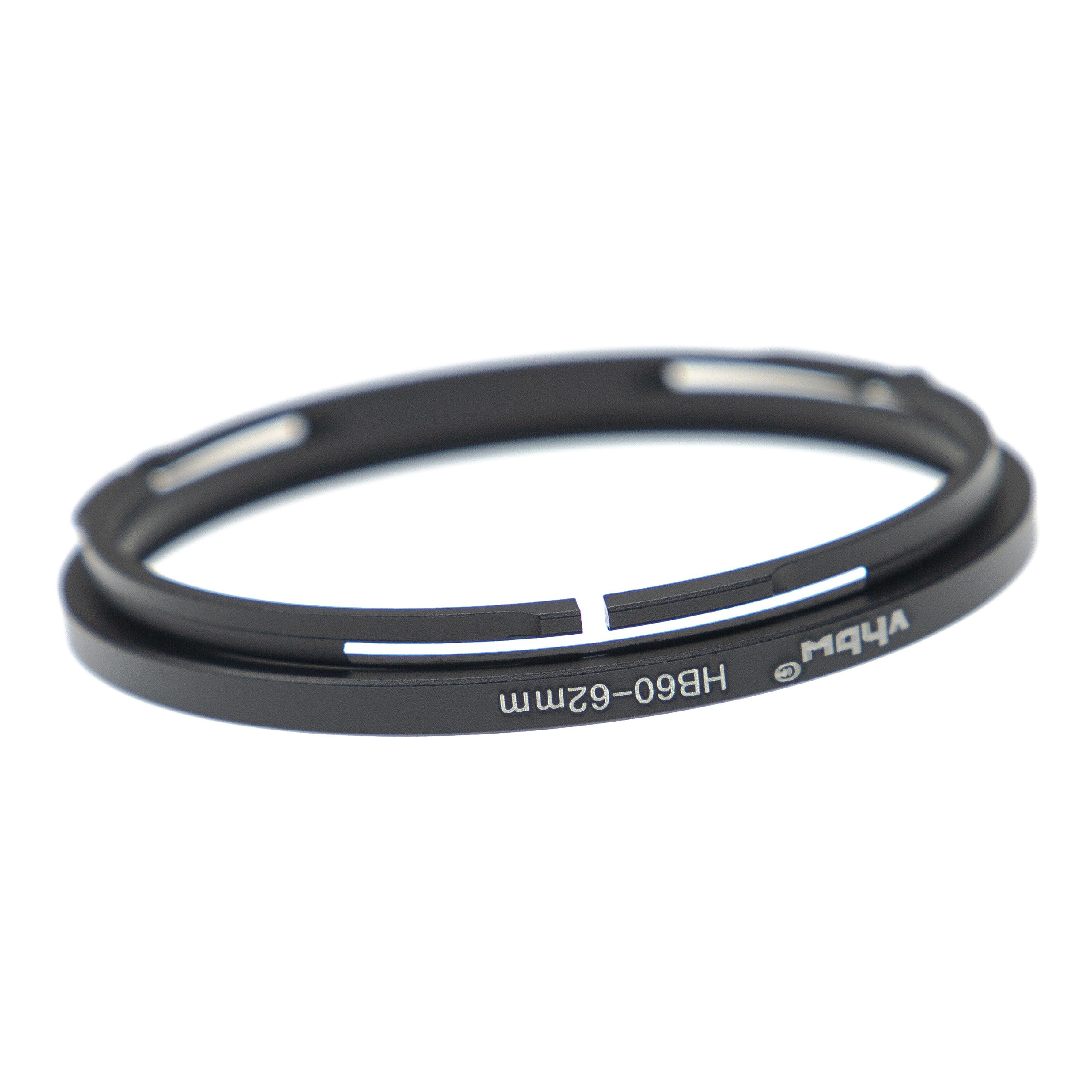 Adaptador de Filtro 62 mm para Câmara Hasselblad B60 Baioneta
