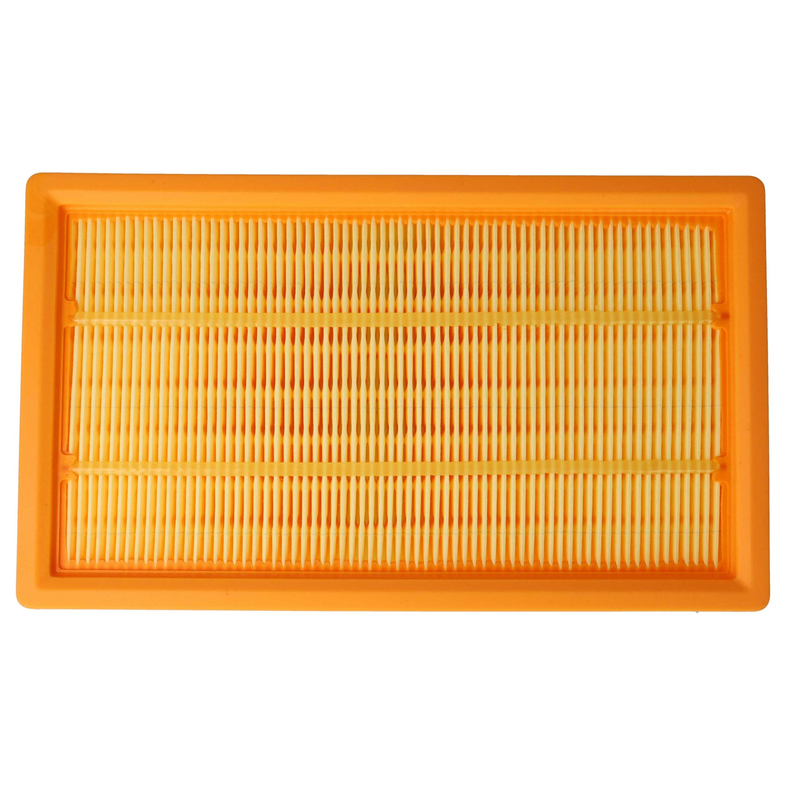 2x Filtro plissado plano vhbw substitui Bosch 2 607 432 034, 2 607 432 033 para aspirador Bosch - Image 3