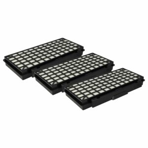 3x Filtro HEPA H12 para Aspirador Bosch Siemens vhbw