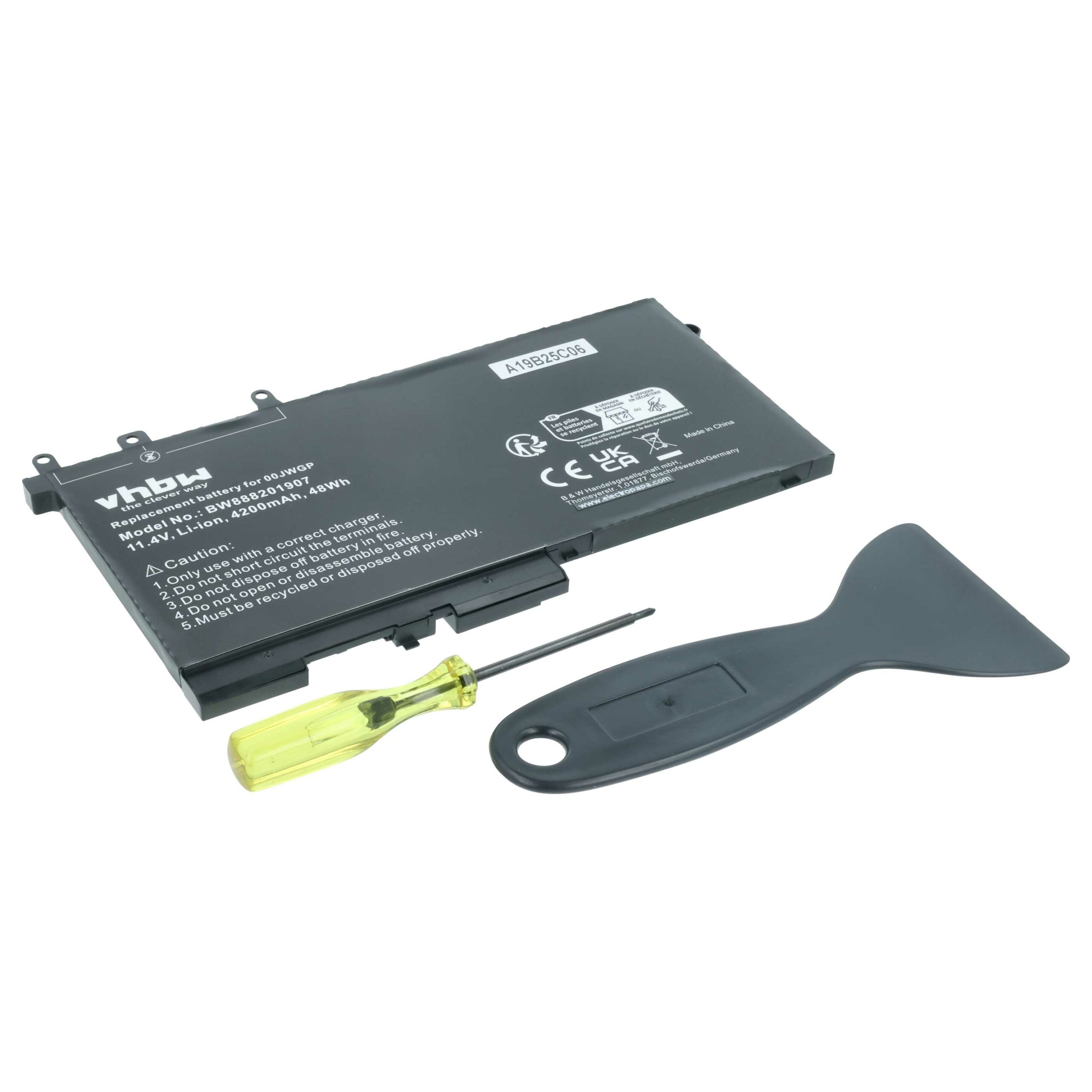Bateria vhbw para Portátil Dell - 4200 mAh 11.4 V Li-Ion (Substitui 83XPC, 0DJWGP, 3DDDG, 00JWGP, D4CMT, 93FTF, 4yfvg)