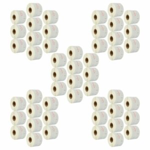 Rolo de Etiquetas 50x Compatível com Dymo 11354 - 57 mm x 32 mm