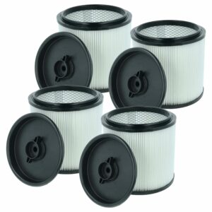 4 Filtros Cartucho vhbw para Aspirador Einhell (Substitui 2351126)