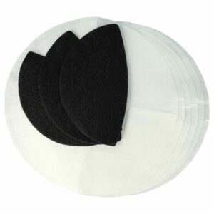 Conjunto de 3 filtros de carvão ativado e 6 filtros de papel para fritadeira DeLonghi DL F38 vhbw