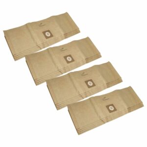 Pack 20x Sacos para Aspirador Bosch compatíveis com 2609256F33 - Papel