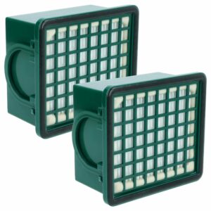 2x Filtro para Aspirador Vorwerk Kobold VK130, VK131, VK131 SC - vhbw
