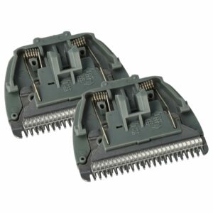 2x Cabeça de Corte de Substituição para Panasonic WER9602Y, WER9602 - Cinzento vhbw