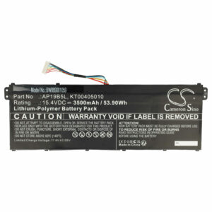 Bateria vhbw para Acer KT00405010, AP19B5L - 3500 mAh 15.4 V Li-Polymer