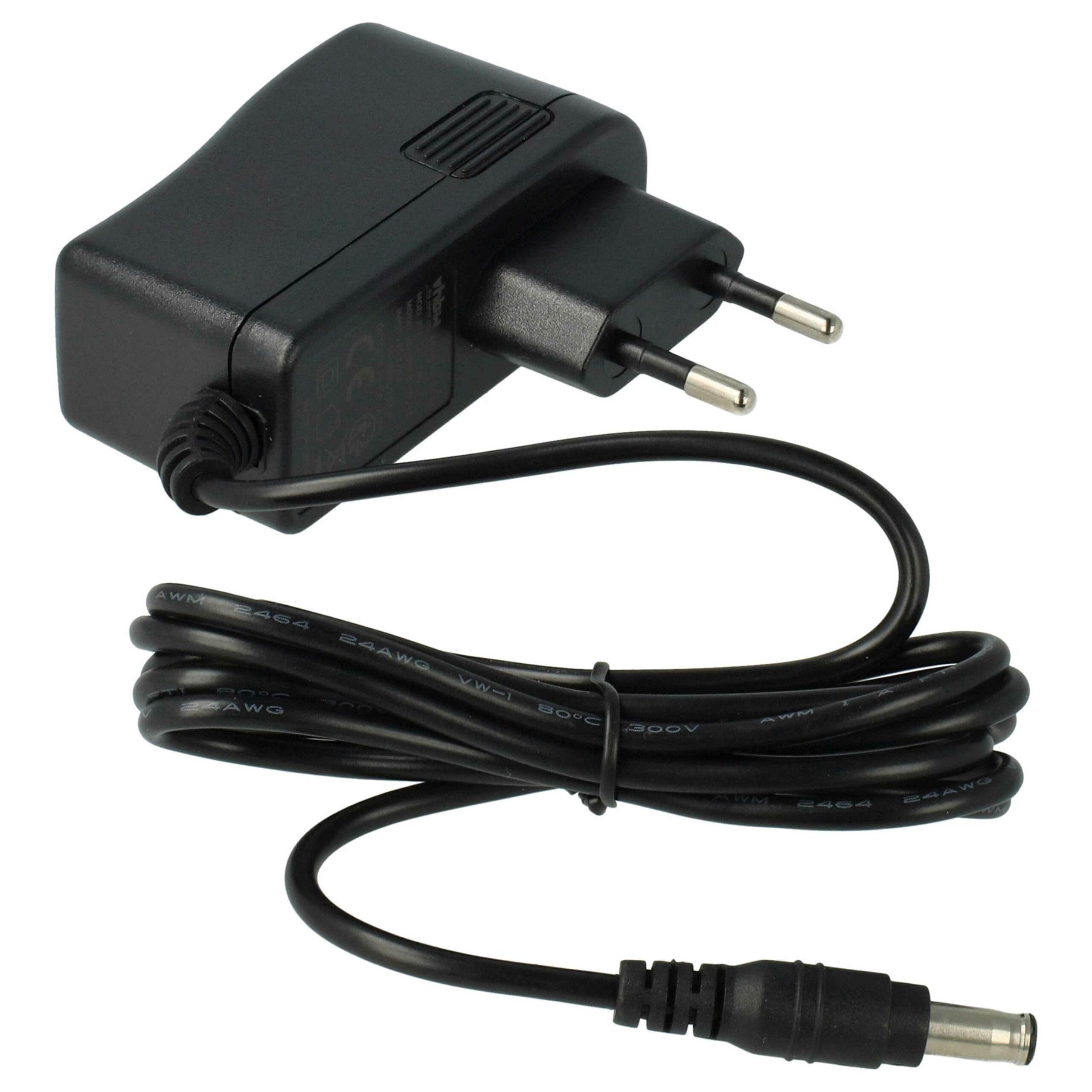 Carregador vhbw compatível com baterias Makita SE00000078, SE00000101, SE00000265 - 12V 0.7A