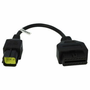 Adaptador OBD2 6 pinos para OBD2 16 pinos - Husqvarna CCM 450, SM 610, SMR 511, TE 310