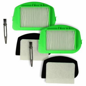 Conjunto de 8 Peças com Filtros e Escovas para Rowenta ZR005601, ZR005701, Moulinex e Tefal